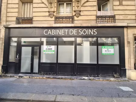 a vendre local commercial 97 m2 falguière paris 15ème