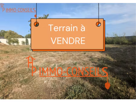 terrain à bâtir 822m2