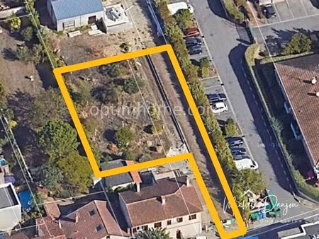 vente terrain 858 m² toulouse (31200)