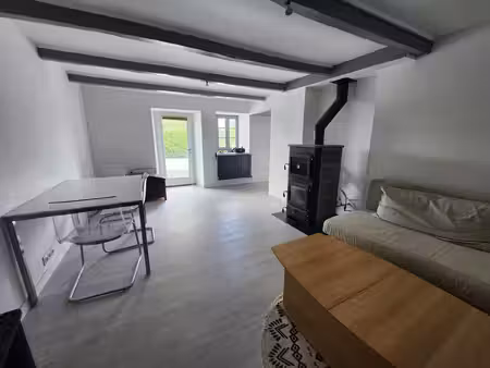maison en pierre avec terrain non attenant