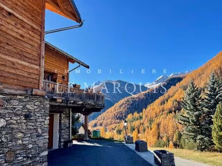 chalet récent au pied des pistes – grandes terrasses – magnifiques vues panoramiques