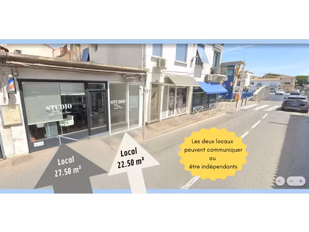 local commercial centre grau-du-roi 27 5 m2 emplacement