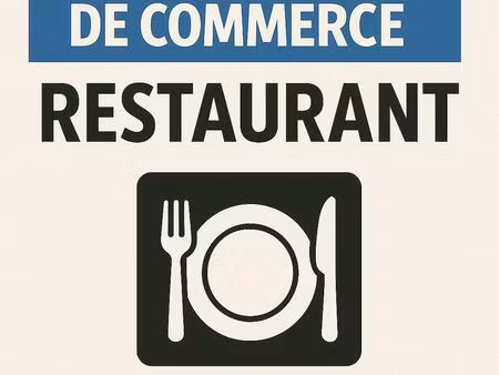 vente restaurant 144 m²