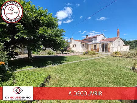 vente maison 5 pièces 164 m² à la taillée (85450)  185 500 €