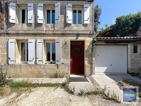 maison 3 chambres  garage et jardin