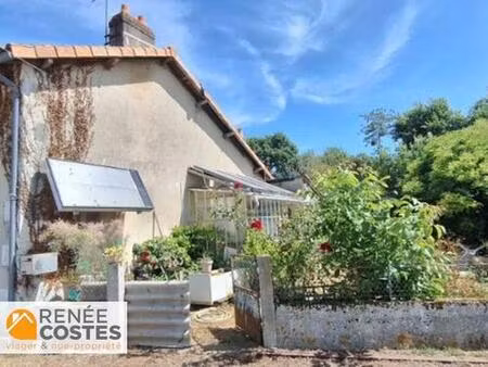 viager occupé - h75 ans - chateau garnier (86350)