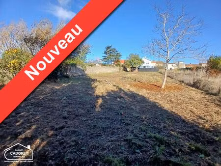 achat terrain 1 074m²