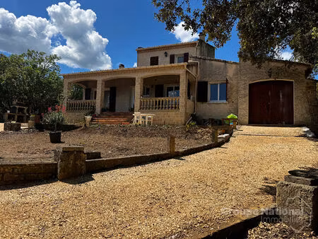 maison de 126m2 - 3 chambres sur 1632m2 de terrain avec garage à 10 minutes de goudargues