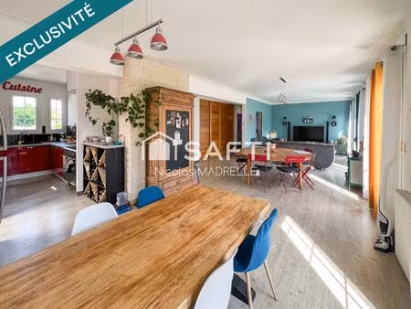 maison familiale t8 avec piscine - langon centre