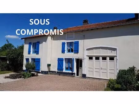 vente maison 4 pièces 132 m² damrémont (52400)