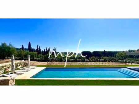 maison contemporaine avec piscine et jardin ramatuelle (83)