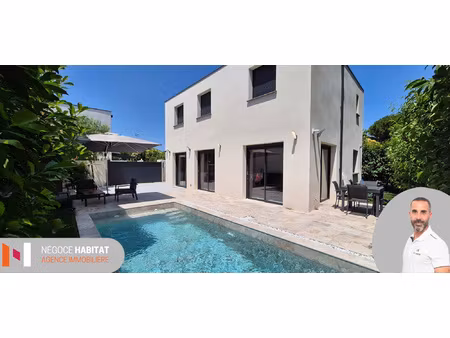 montpellier quartier croix d'argent villa comtemporaine t5 d