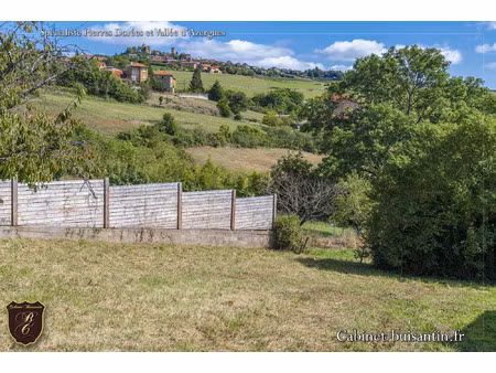 vente terrain 900 m² val d’oingt (69620)