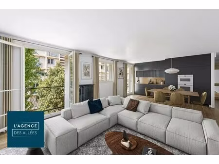 secteur gambetta - 3 pieces - au calme