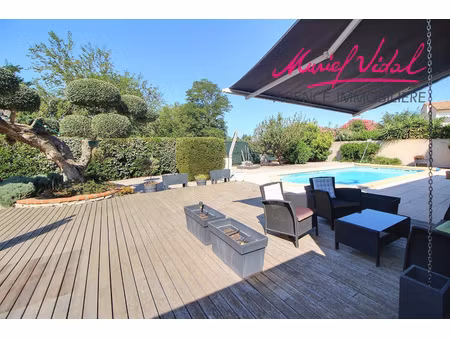 saint cyprien plage - belle villa 3 faces dans lotissement p