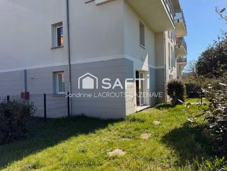 duplex 65 m2 en rez-de-jardin - 2 chambres