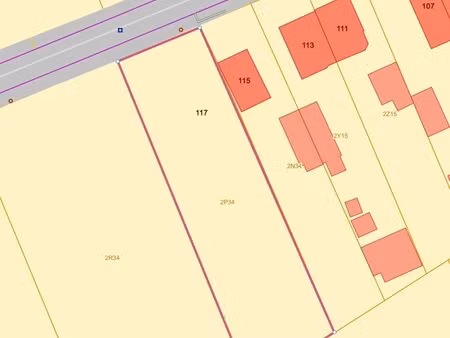 zeer ruime bouwgrond van 16 are te koop