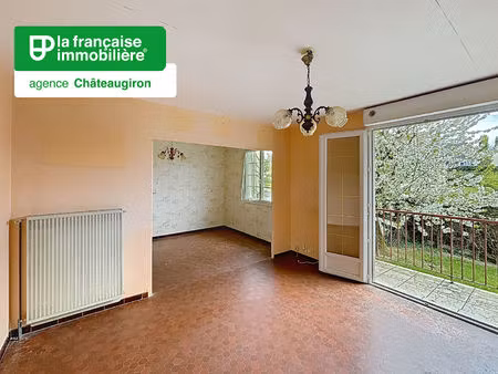 maison- sous-sol- jardin- chateaugiron- 110 m2
