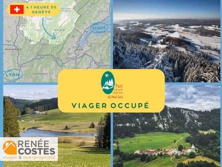 viager occupé - f72-h73 ans - gex (01170)