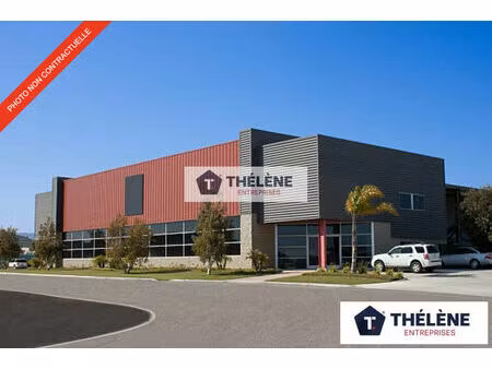 location commerce 2412 m² à frontignan (34110)