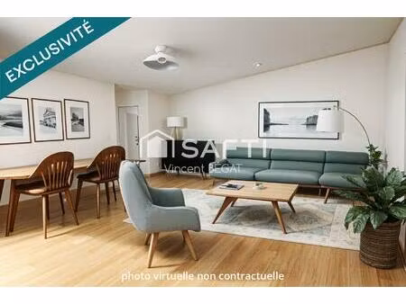 appartement 3 pieces 2 parkings
