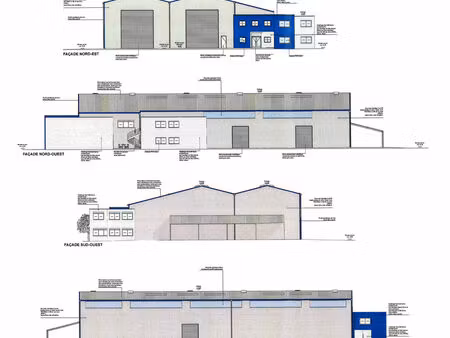 vente local industriel 1870 m² téteghem-coudekerque-village (59380)