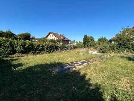 vente terrain 500 m² annemasse (74100)