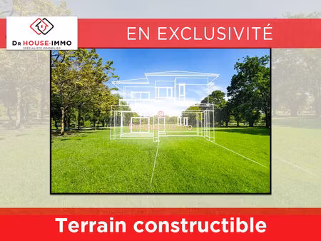 à vendre – terrain à bâtir 608m² – morsang-sur-orge (quartier langevin)