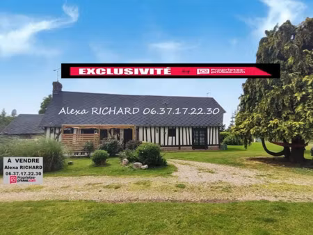 vente maison 6 pièces 136 m² à berville-la-campagne (27170)  249 186 €