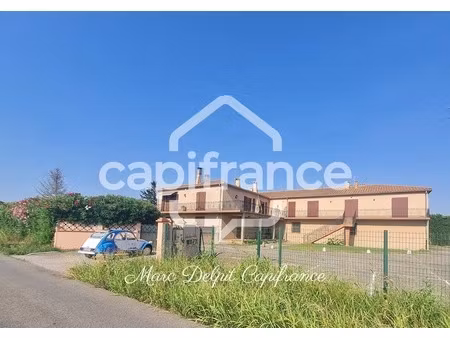 immeuble plus terrain agricole