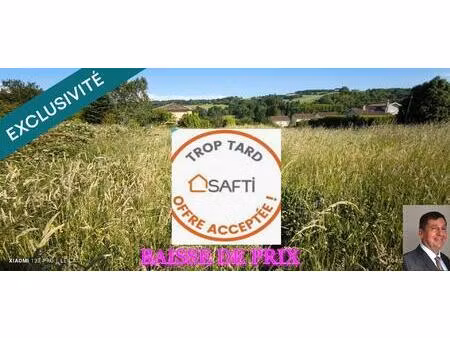 terrain à vendre de 1300 m² la chapelle de surieu