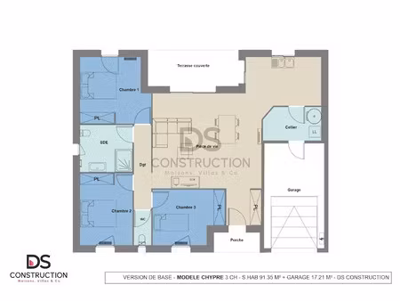 vente maison neuve 5 pièces 93 m² à vouzailles (86170)  167 230 €