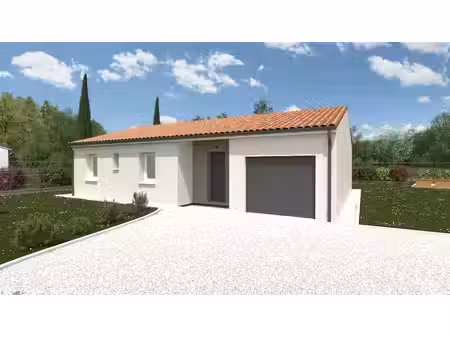 vente maison neuve 5 pièces 93 m² à vouzailles (86170)  172 760 €