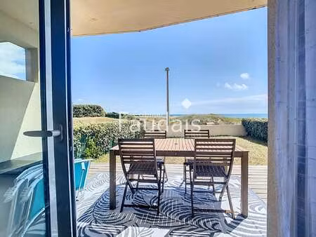 vente appartement 2 pièces bord de mer à saint-jean-de-la-rivière (50270) : à vendre 2 piè