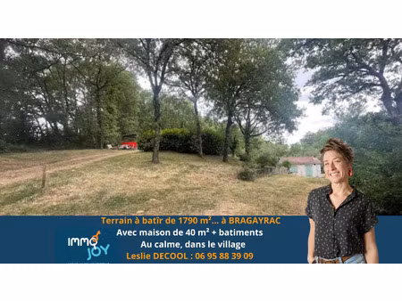 vente terrain 1790 m² bragayrac (31470)