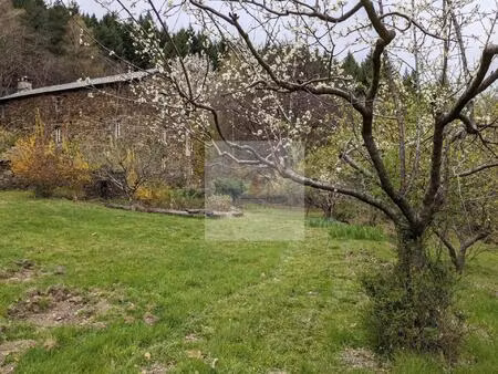 maison en pierre avec terrain