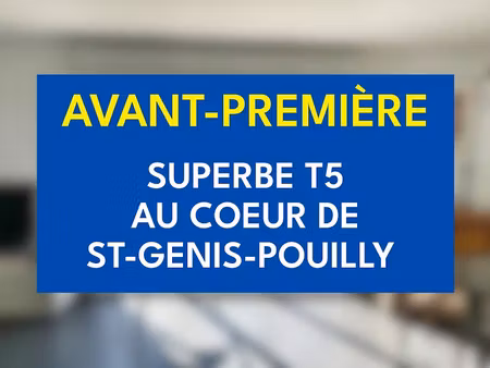 vente appartement 5 pièces 91.33 m² à saint-genis-pouilly (01630)  539 000 €