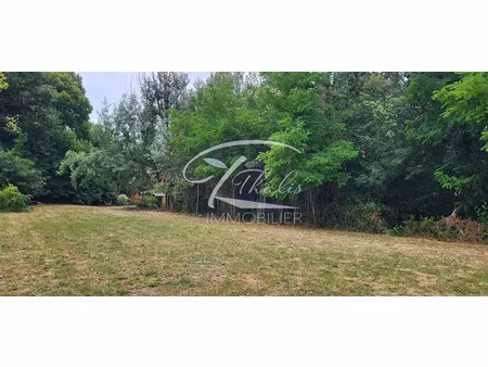 vente terrain à batir 1236 m² à saint-romain-la-virvée (33240)  76 000 €