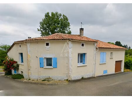 vente maison charras  80m² 4 pièces 120 000€ avec garage