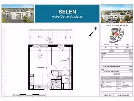 vente programme neuf appartement à notre-dame-de-monts (85690) : à vendre appartement / 40
