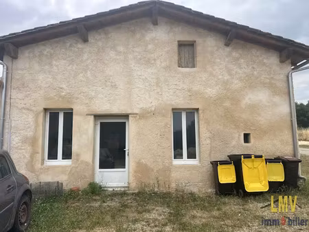 vente maison 1 pièce 100 m² à naujan-et-postiac (33420)  75 200 €