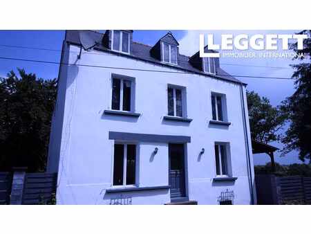 achat maison 9 pièces 163m² lanvenegen 56320