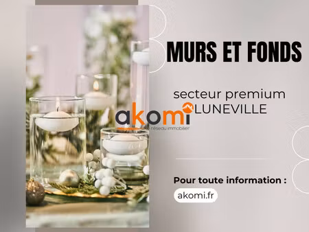 à vendre – murs commerciaux + fonds de commerce – objets de