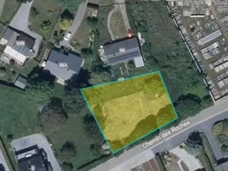 terrain à bâtir à vendre à chemin des roches braibant (vbc98383)