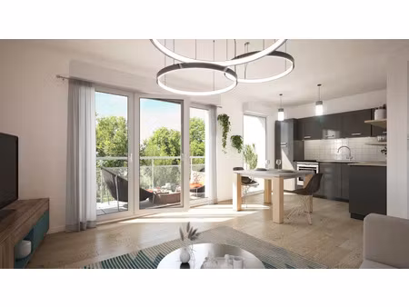 vente appartement 2 pièces 44 m² à eaubonne (95600)  243 000 €