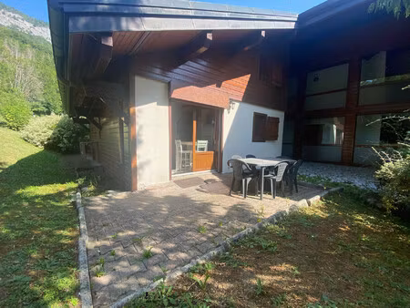 mieussy : appartement t2 duplex