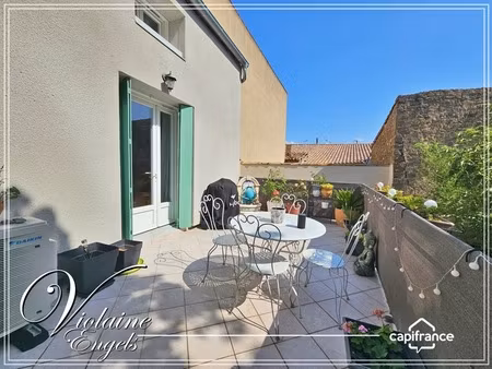 maison rénovée avec jardin  terrasse et garage – puichéric