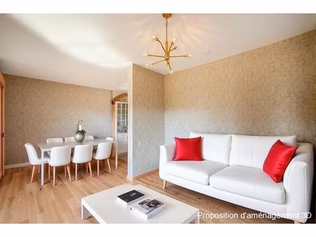 achat appartement 4 pièces 69m² sathonay camp 69580