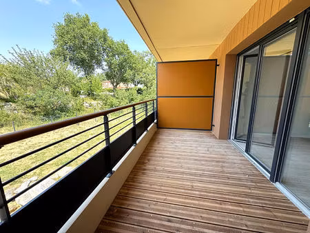 appartement 2 pièces 46m² + grande terrasse + 2 parking ! escalquens