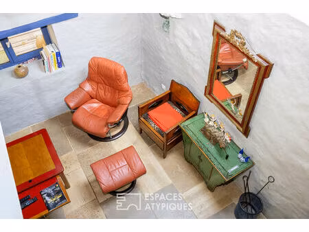 maison atypique et son atelier d'artiste